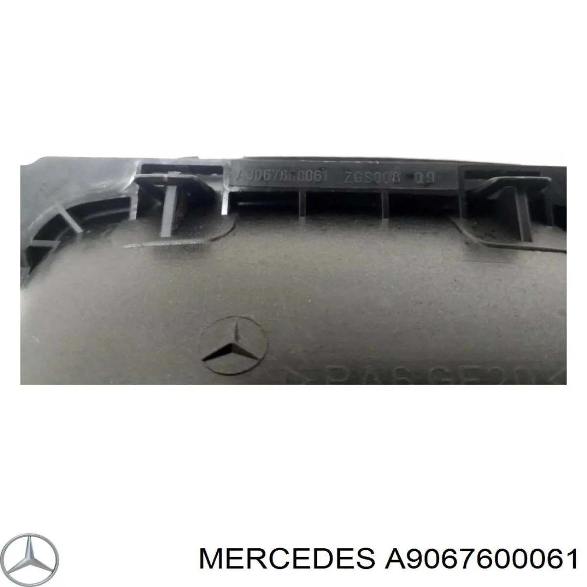 A9067600061 Mercedes Manija interior derecha de puerta trasera batiente