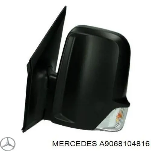 A9068104816 Mercedes espejo retrovisor izquierdo