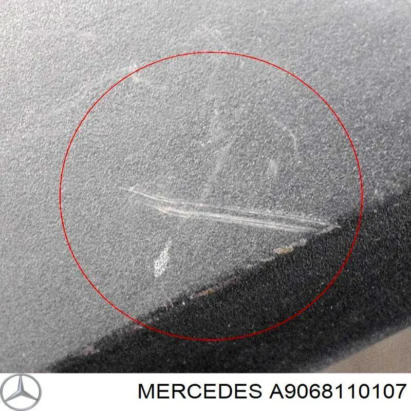 Soporte del espejo retrovisor derecho A9068110107 Mercedes