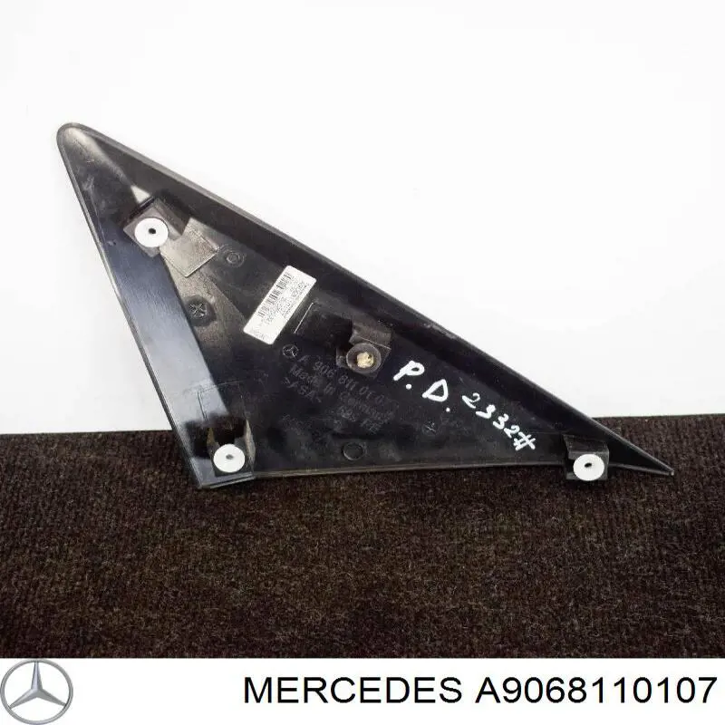Comprar A9068110107 Mercedes Soporte del espejo retrovisor derecho