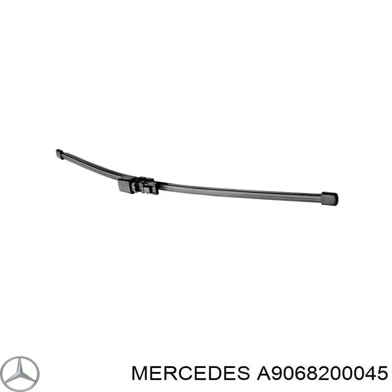 Comprar A9068200045 Mercedes Juego de escobillas de luna delantera, 2 piezas