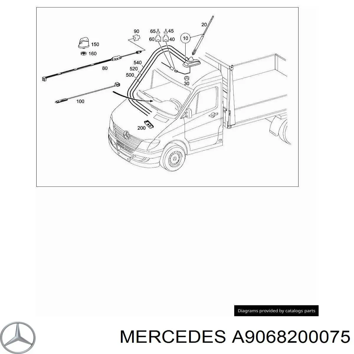 A9068200075 Mercedes