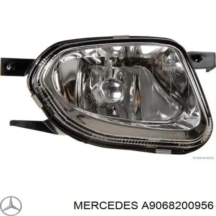 A9068200956 Mercedes Faro antiniebla derecho