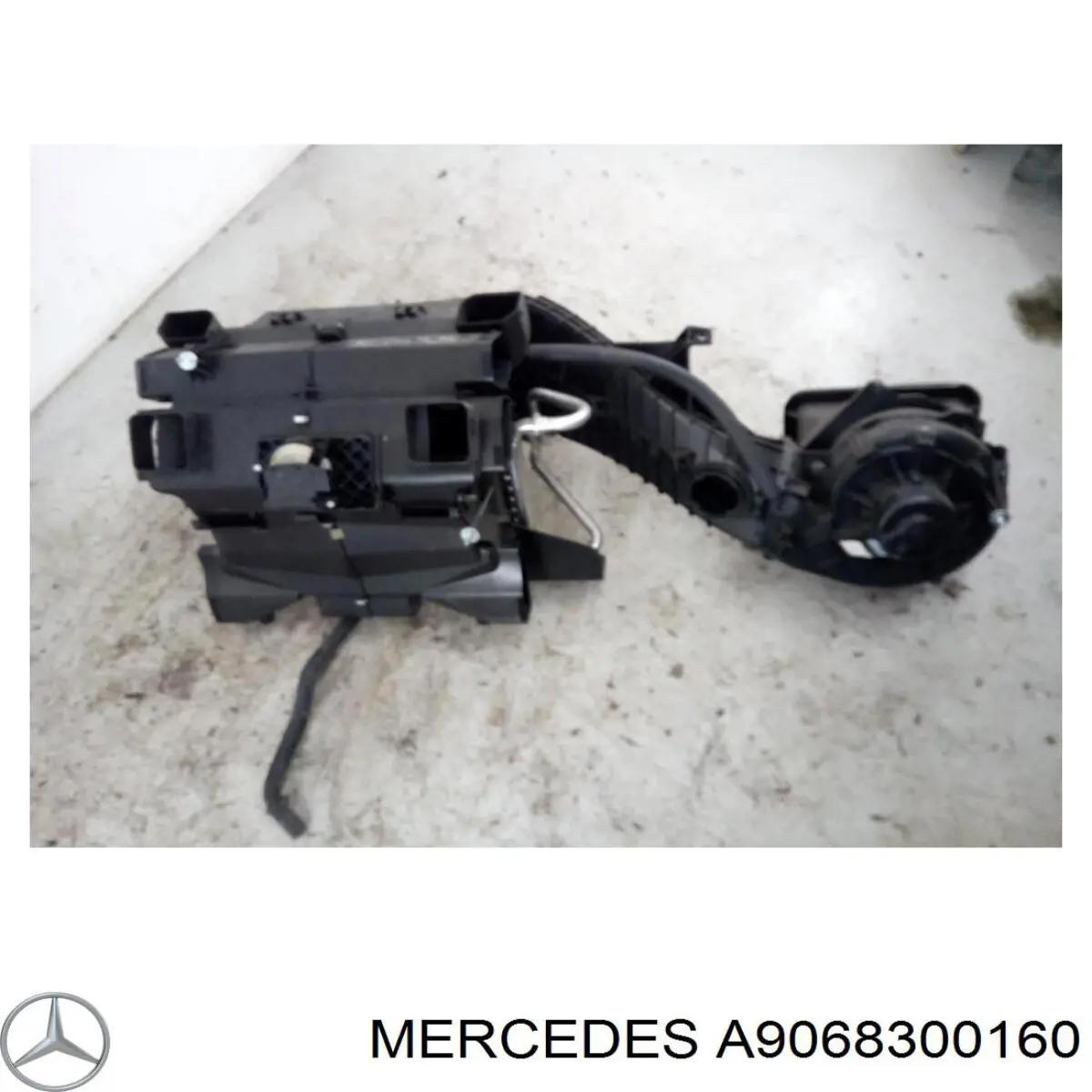 A9068300160 Mercedes caja de ventilador habitáculo completo