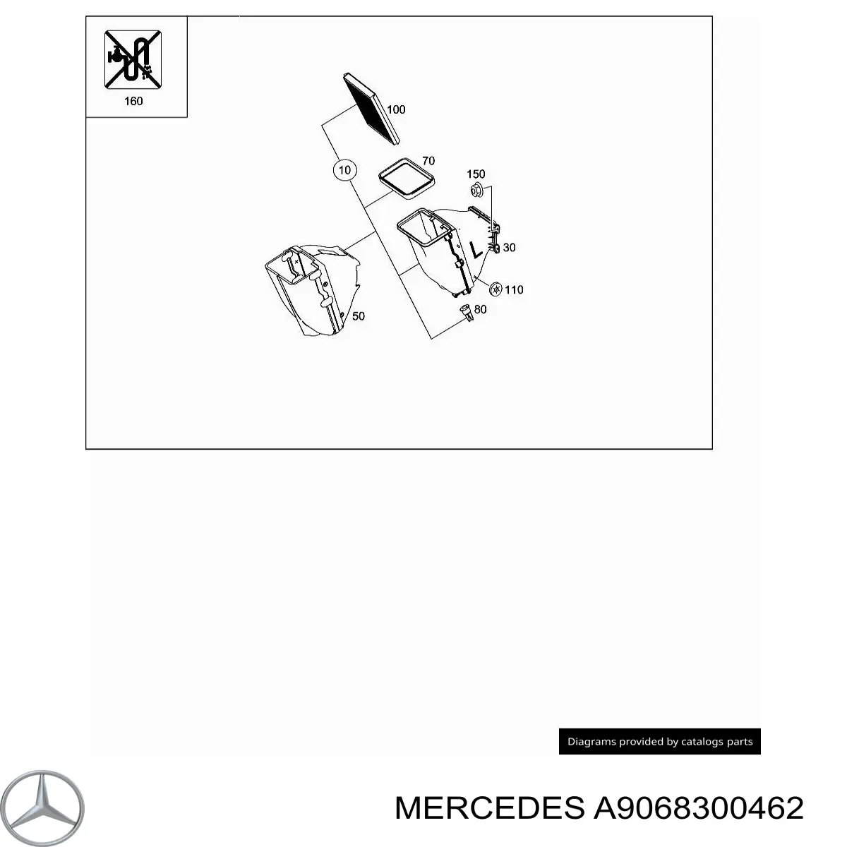 A9068300462 Mercedes