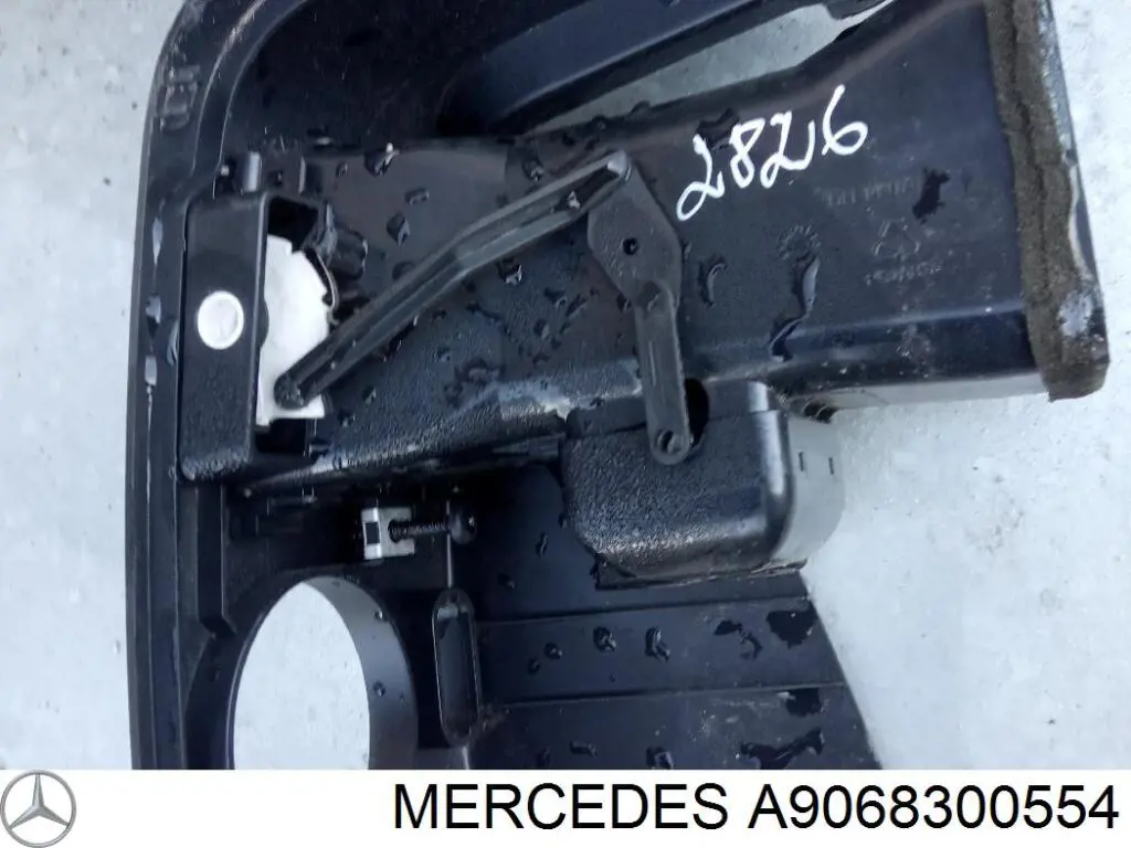 A9068300554 Mercedes Rejilla de ventilación derecha del salpicadero