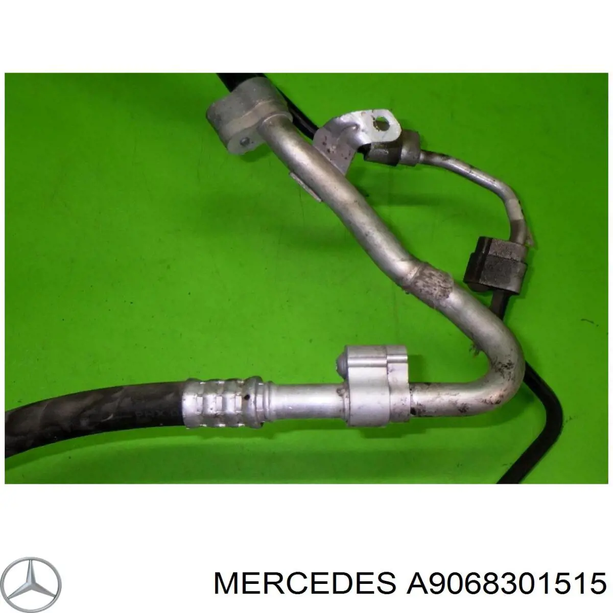 A9068301515 Mercedes tubería de baja / alta presión, aire acondicionado, de evaporador a compresor