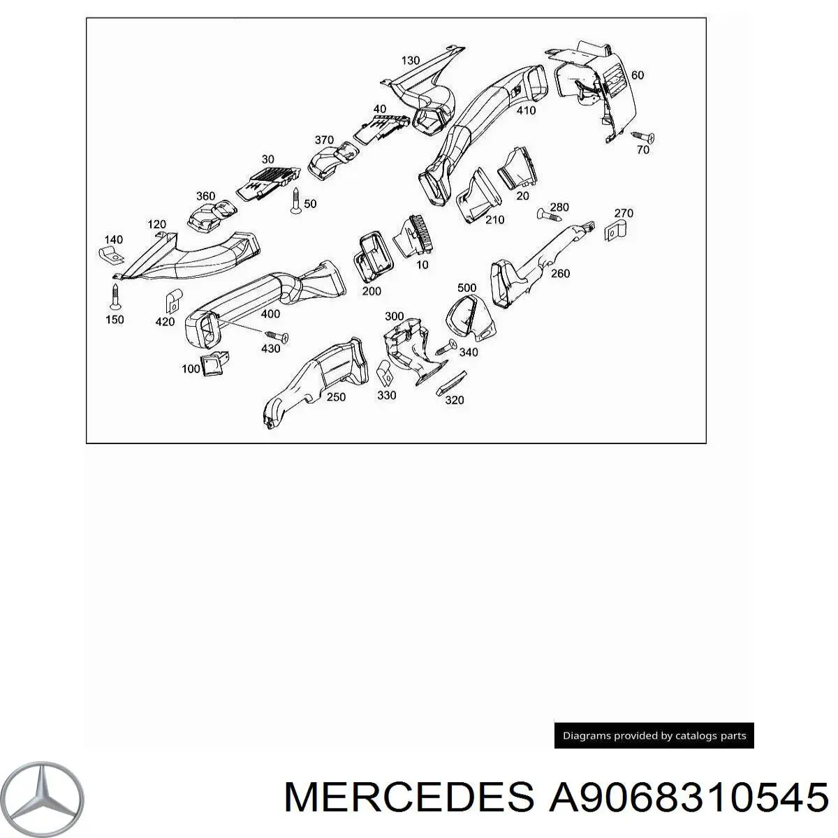 A9068310545 Mercedes