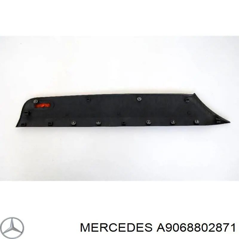 Moldura izquierda del parachoques trasero VAG A9068802871 precio, desde 10,01 EUR