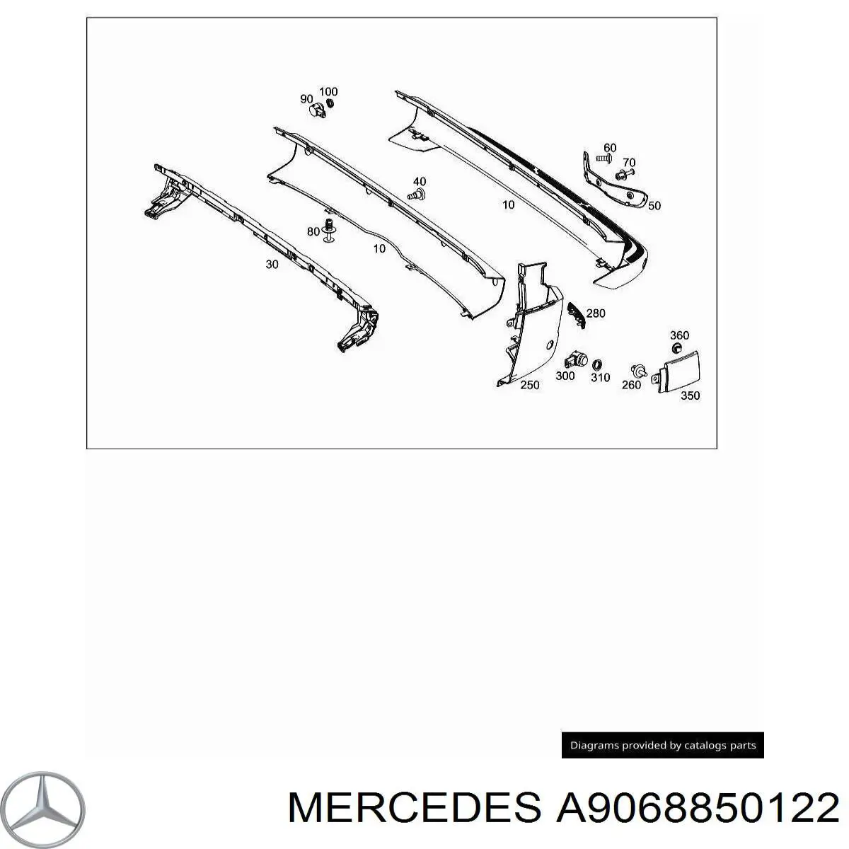 9068850122 Mercedes 