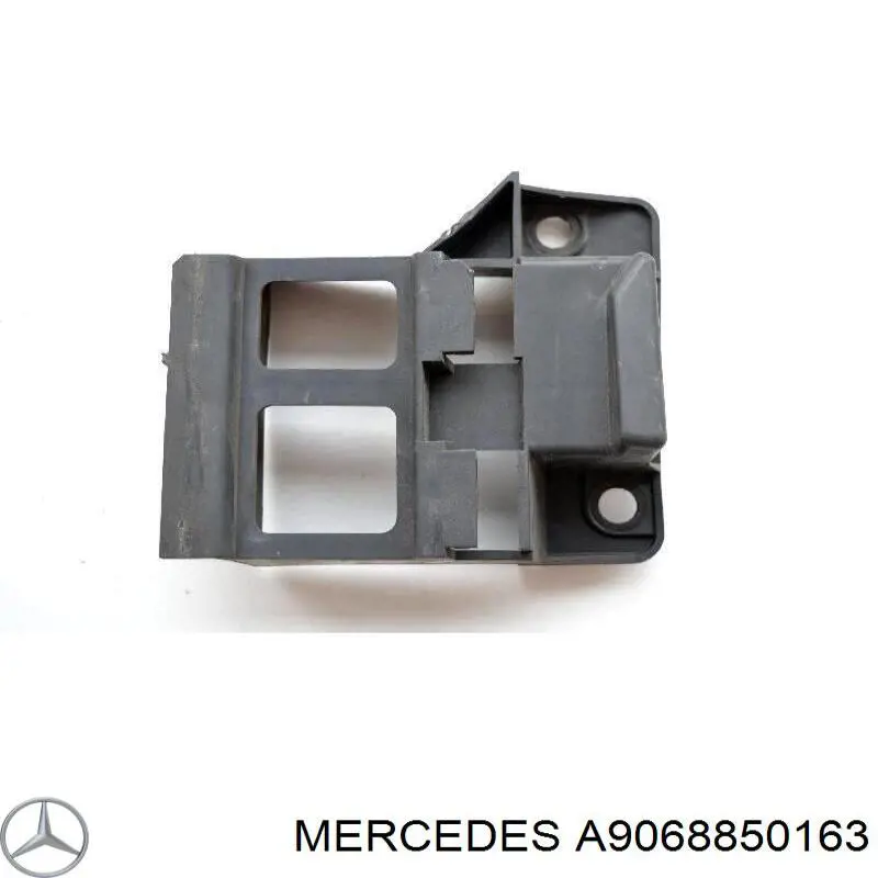 A9068850163 Mercedes soporte de parachoques delantero izquierdo