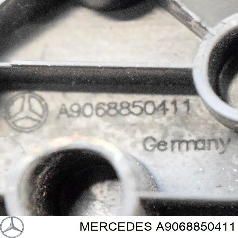 Listón embellecedor/protector, parachoques delantero para Mercedes Sprinter (906)
