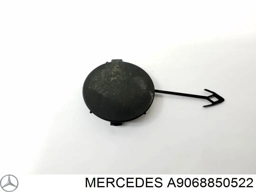 A9068850522 Mercedes tapa del enganche de remolcado delantera