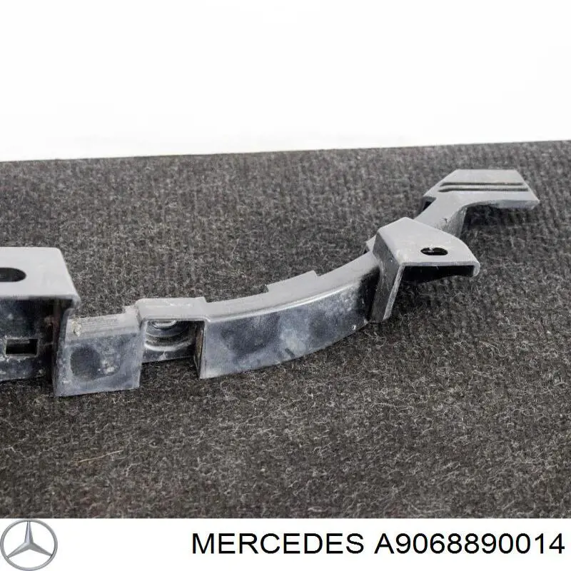 A9068890014 Mercedes soporte de parachoques delantero izquierdo