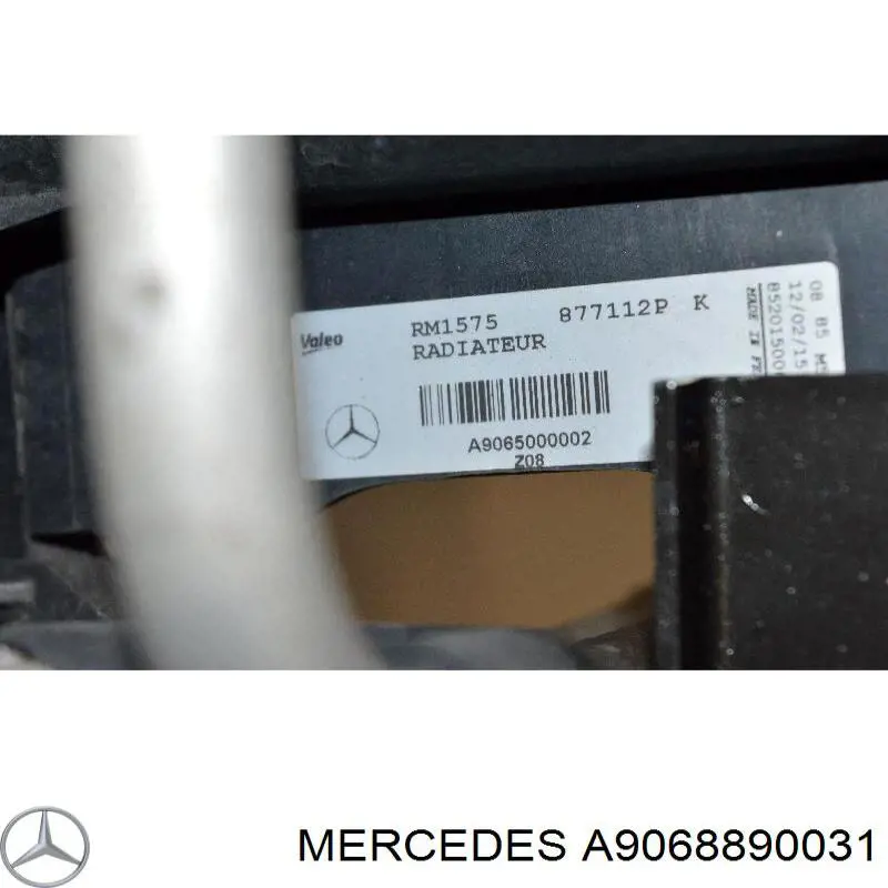 Soporte izquierdo del radiador Mercedes A9068890031 precio, desde 36,41 EUR