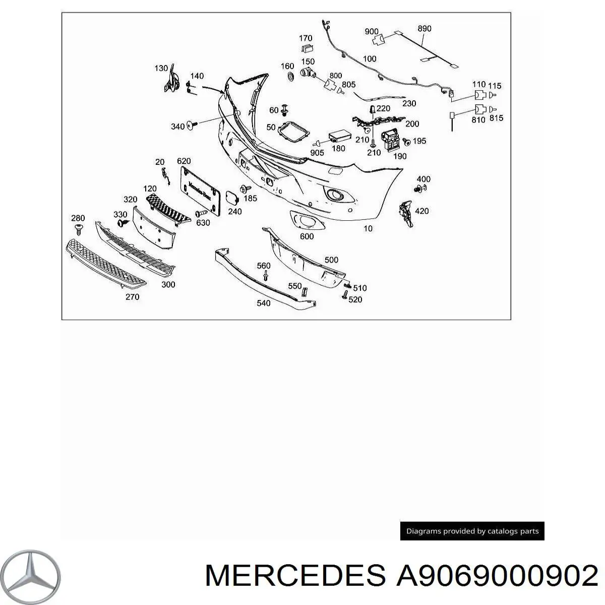 A9069000902 Mercedes