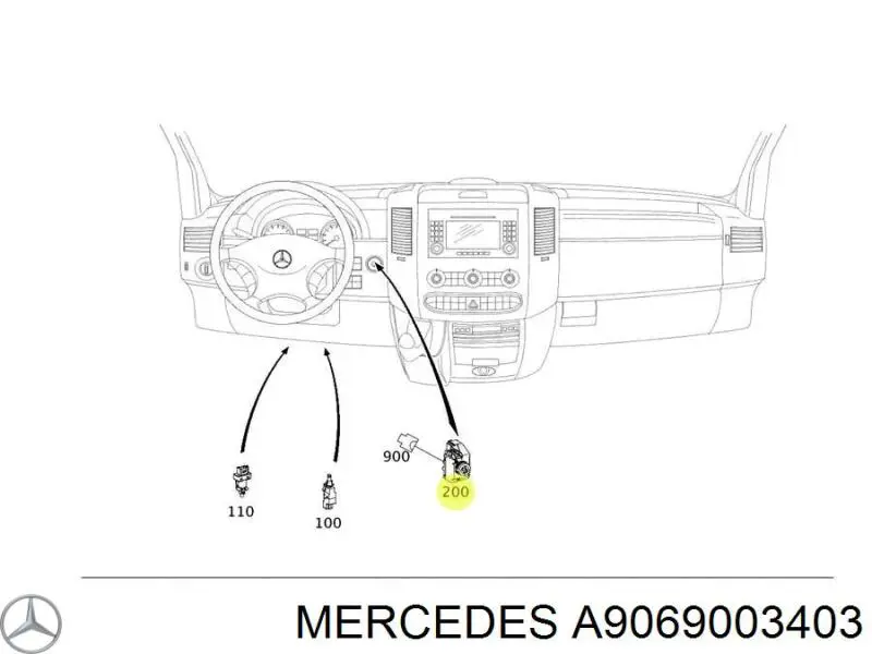 A9069003403 Mercedes