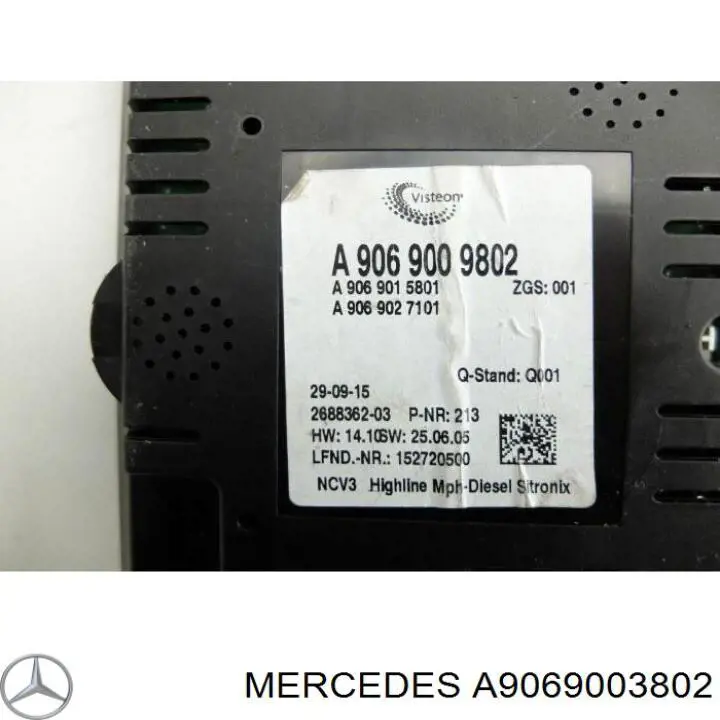 A9069003802 Mercedes