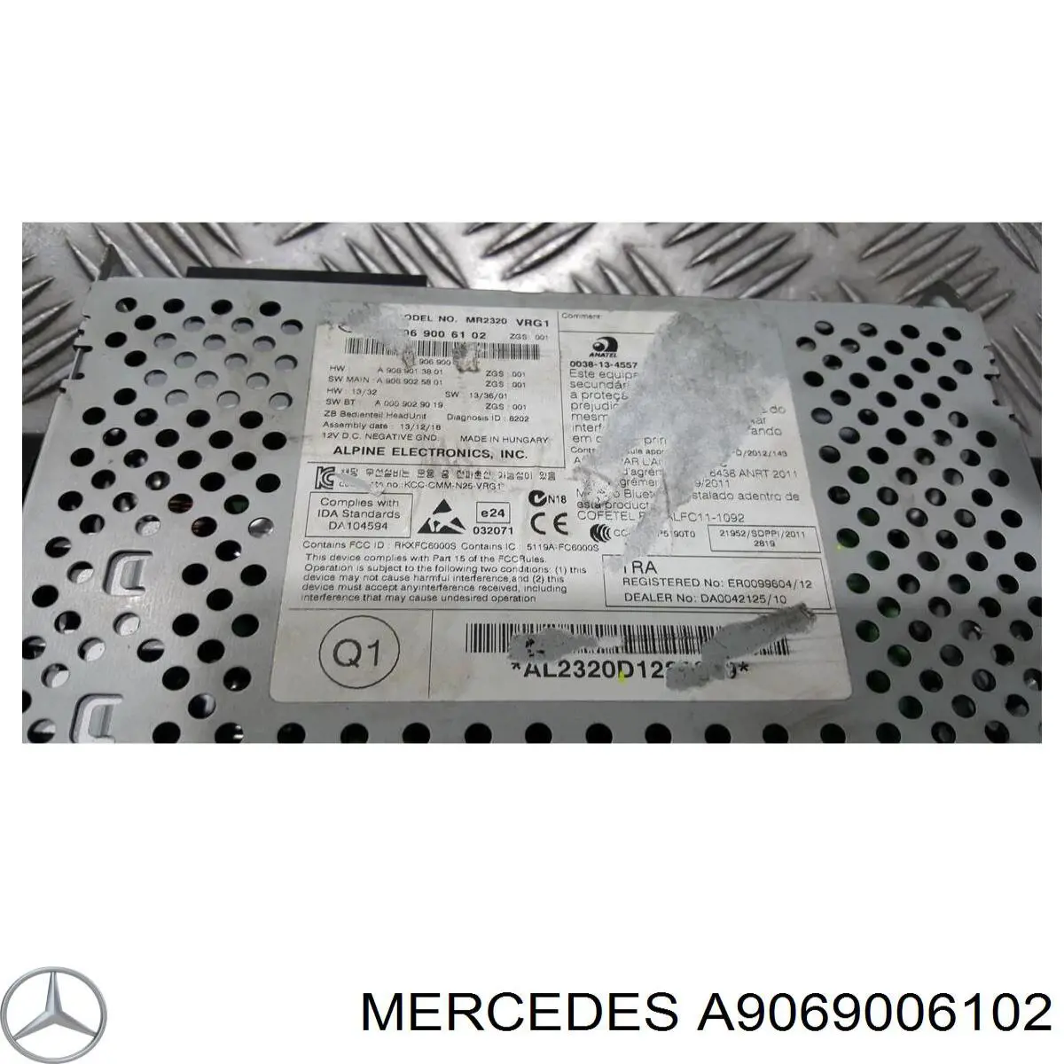 A9069006102 Mercedes