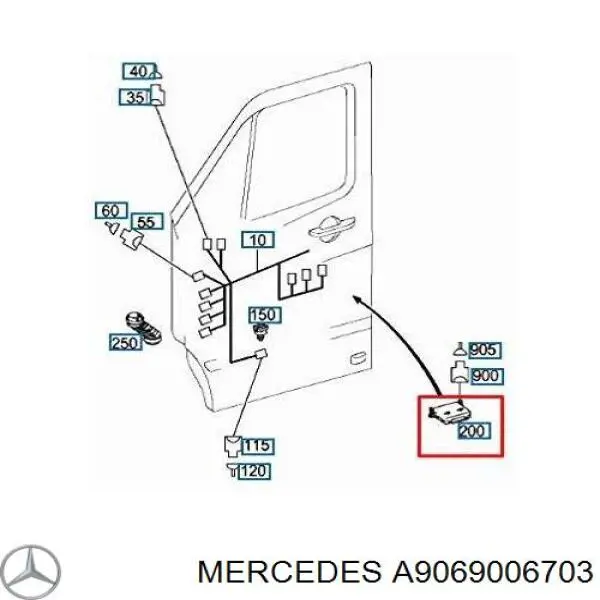 A9069006703 Mercedes