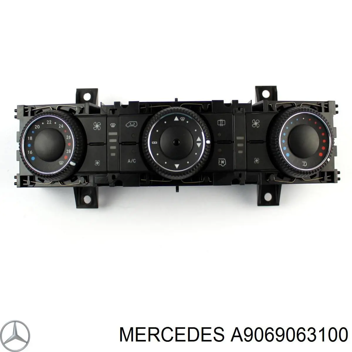 Módulo de modos de calefacción/aire acondicionado Mercedes A9069063100 precio, desde 582,34 EUR