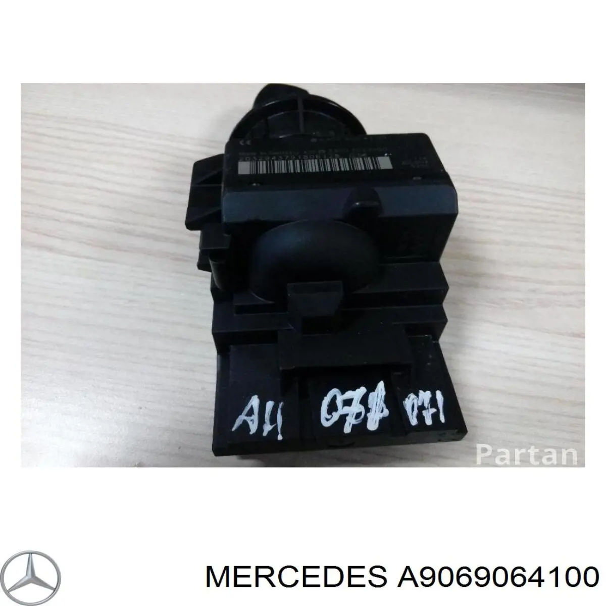 A9069064100 Mercedes unidad de control, calefacción/ventilacion