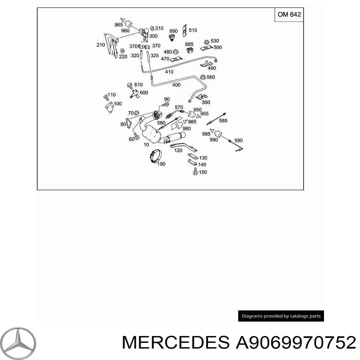 A9069970752 Mercedes