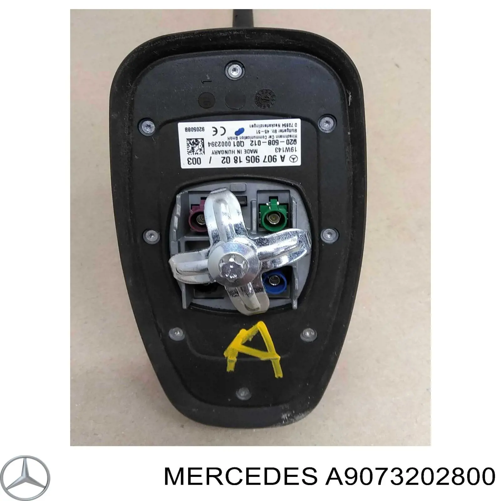 Amortiguador trasero A9073202800 Mercedes