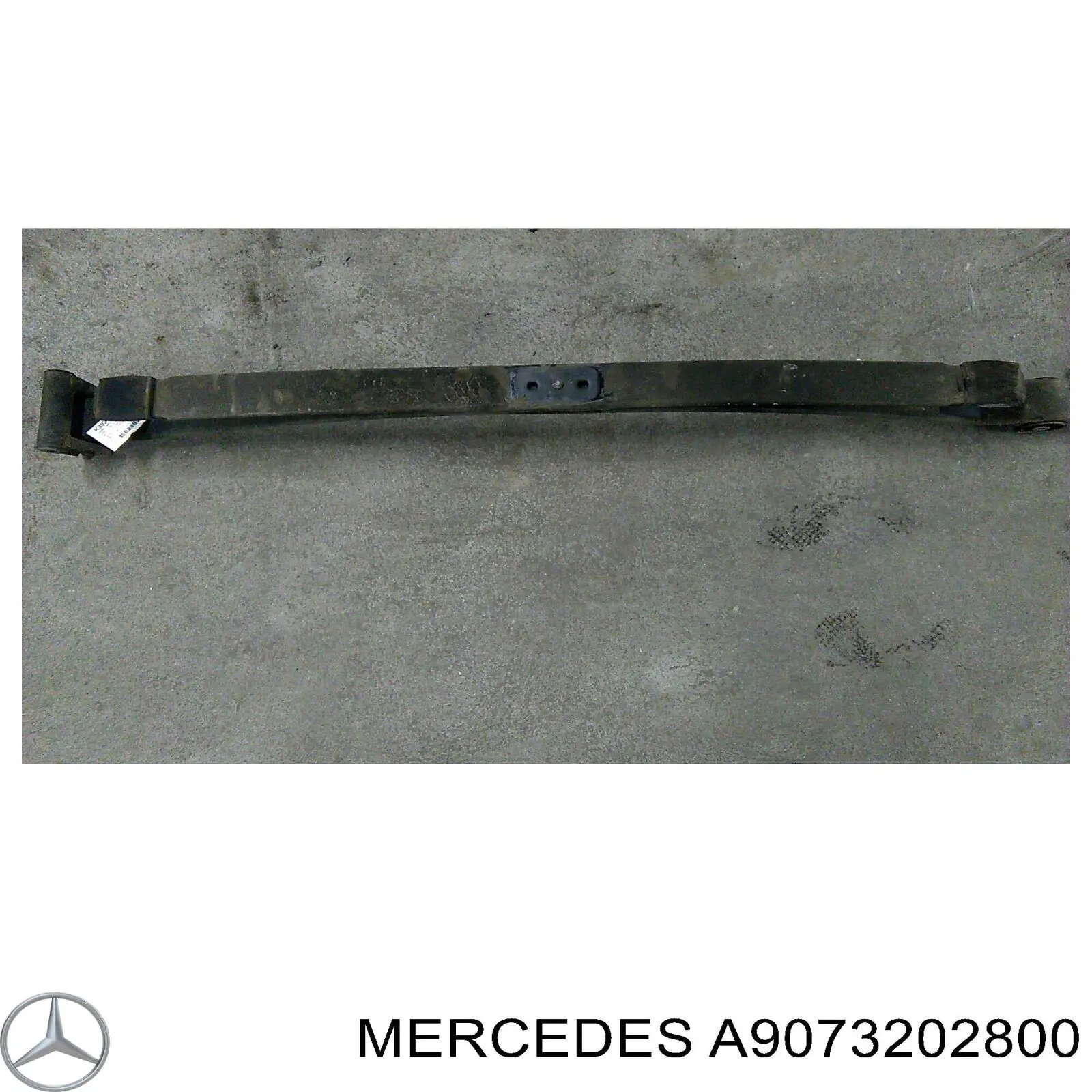 A9073202800 Mercedes amortiguador trasero