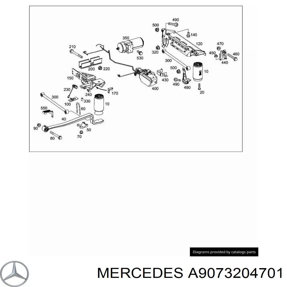 A9073204701 Mercedes