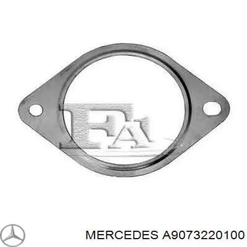 9073220100 Mercedes soporte del muelle delantero