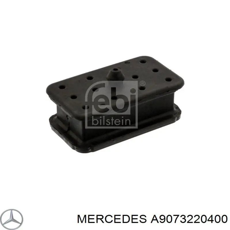 Soporte de la ballesta delantera A9073220400 Mercedes
