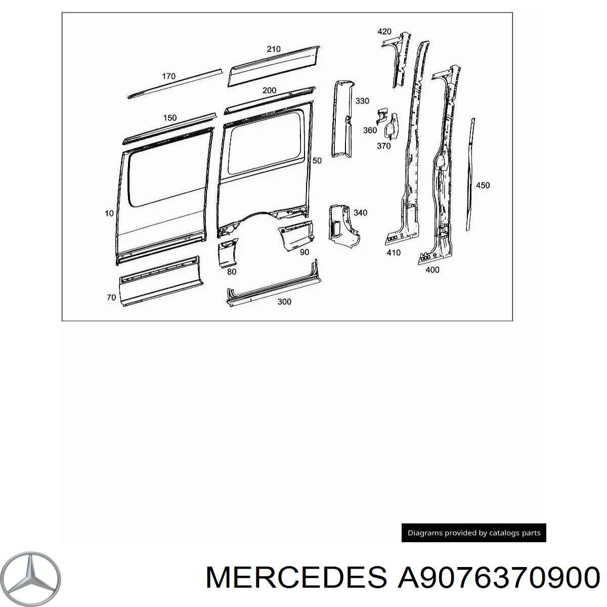 A9076370900 Mercedes