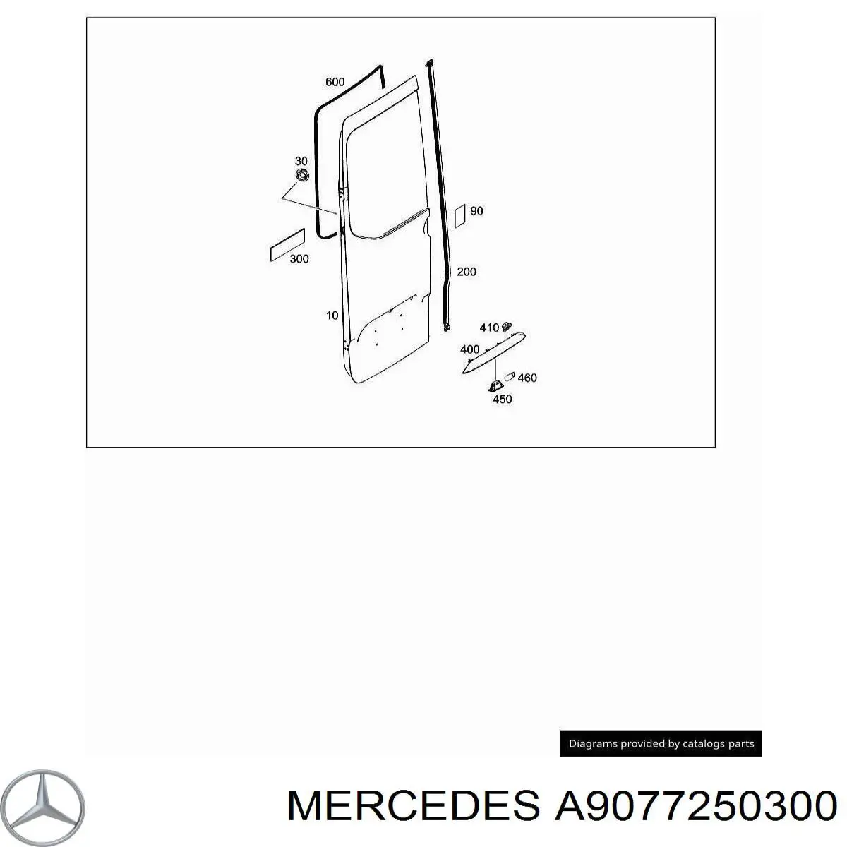 A9077250300 Mercedes