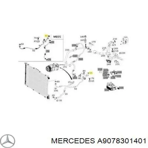 A9078301401 Mercedes