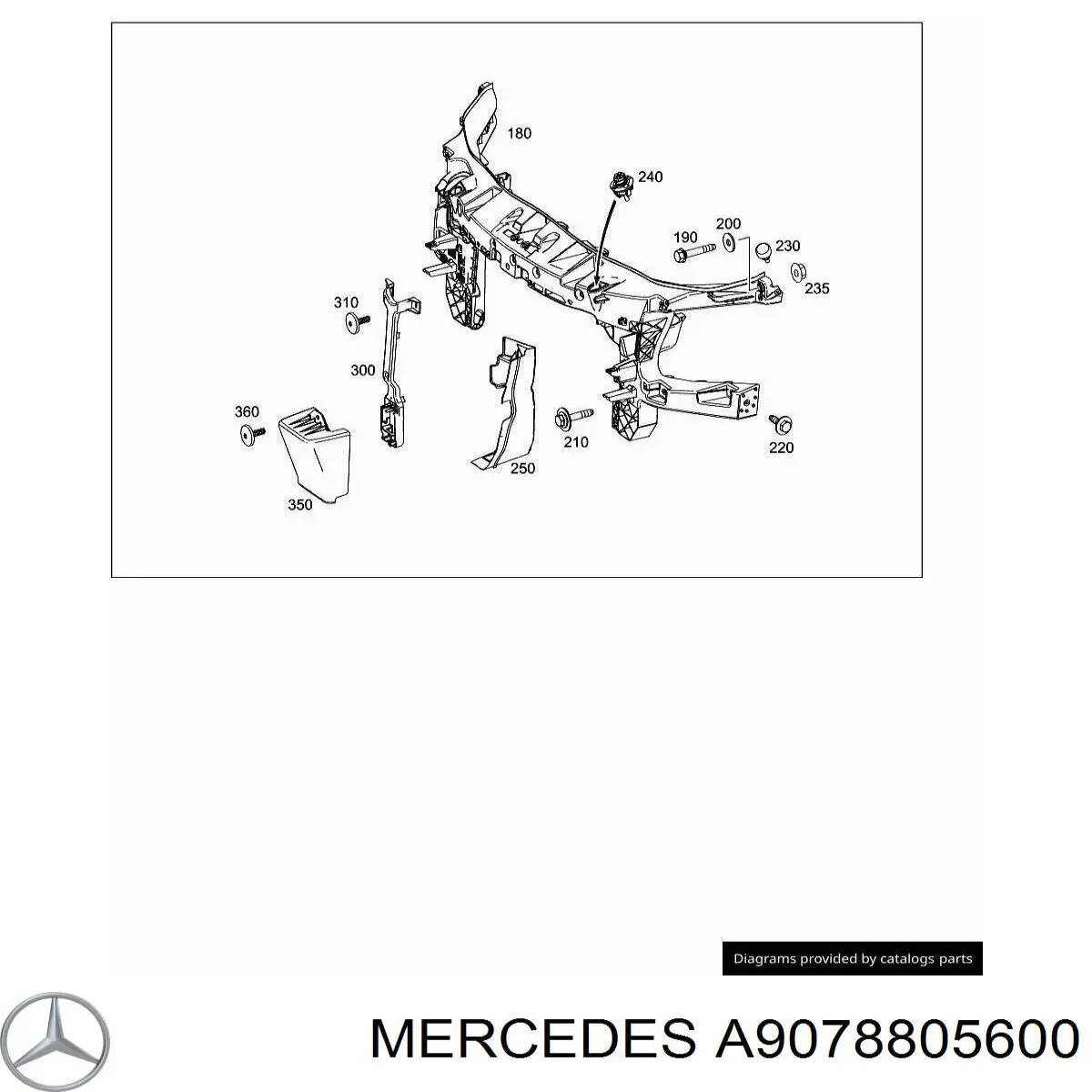 A9078805600 Mercedes