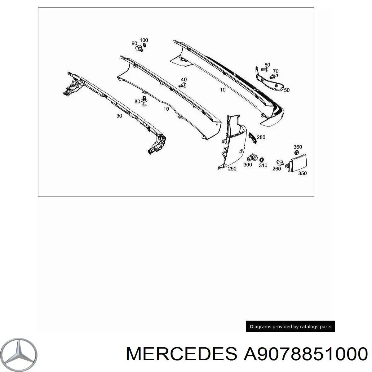 A9078851000 Mercedes