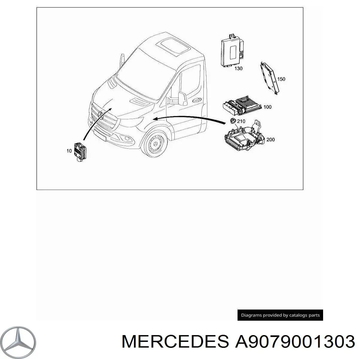 9079001303 Mercedes