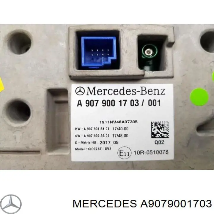 A9079001703 Mercedes Pantalla multifuncion