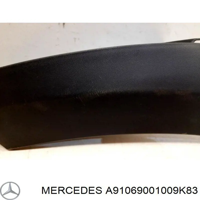 Comprar 91069001009K83 Mercedes Moldura de guardabarros delantero derecho