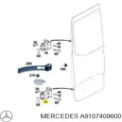 A9107409600 Mercedes 