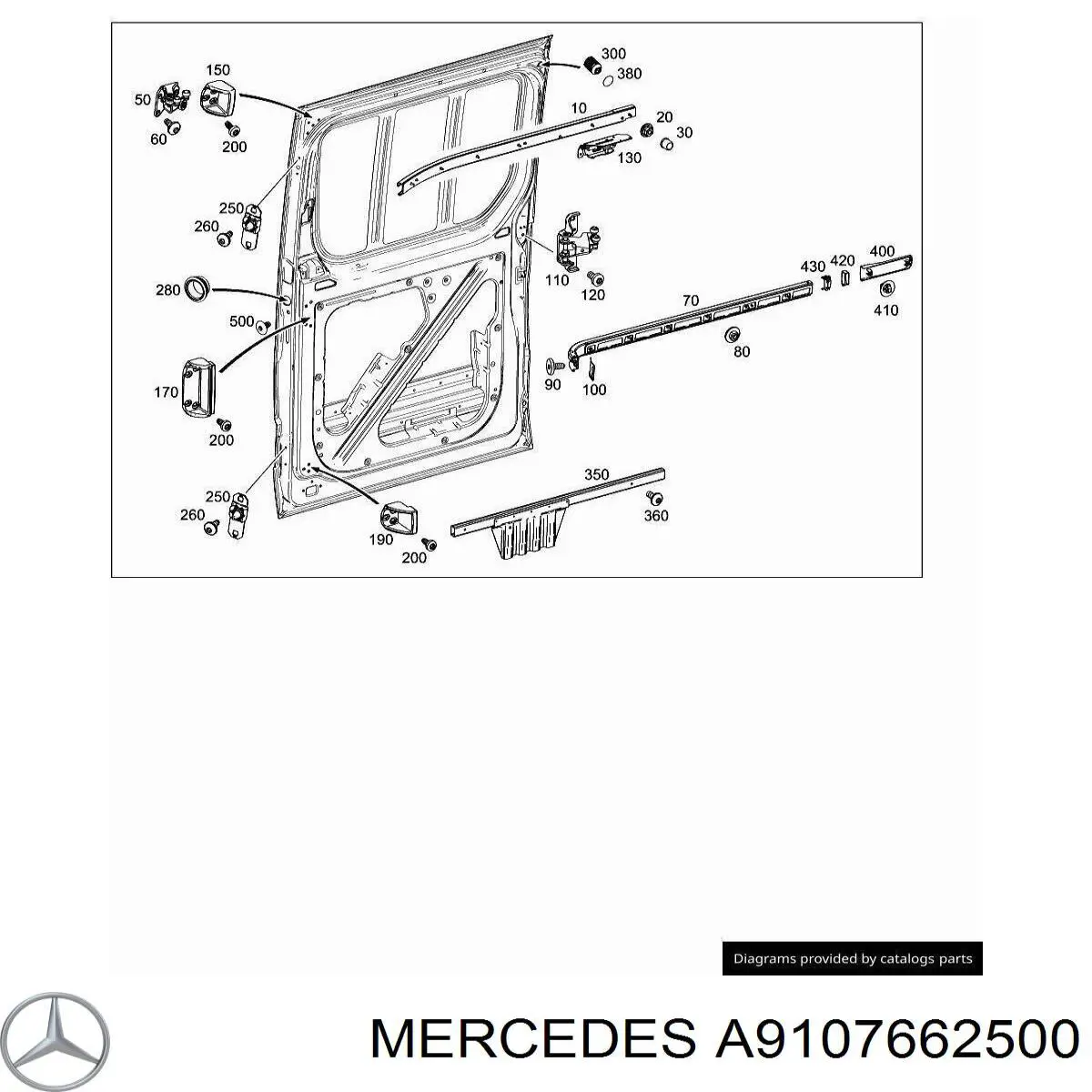 9107662500 Mercedes 