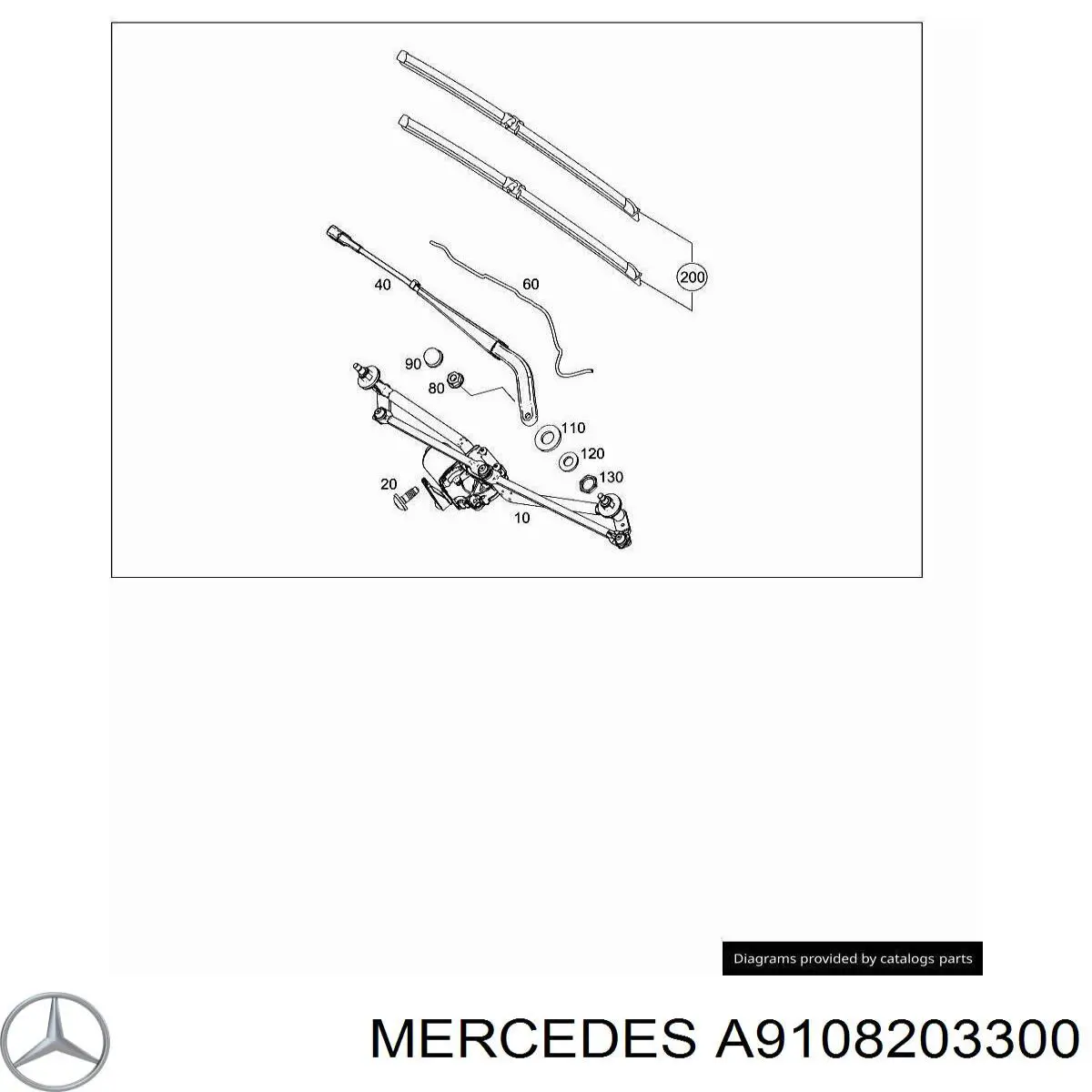 A9108203300 Mercedes