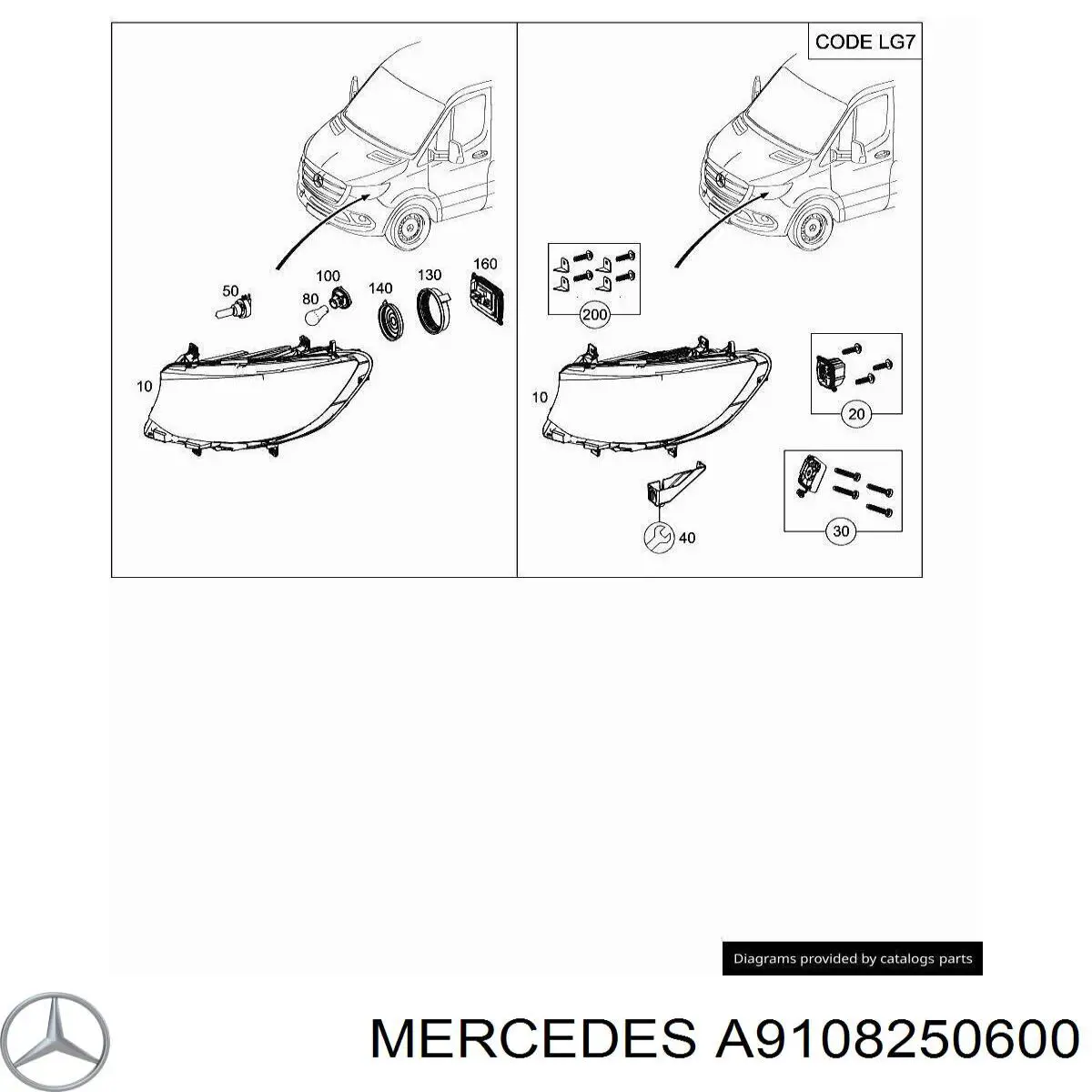 A9108250600 Mercedes