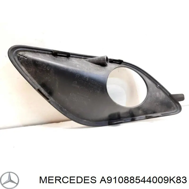 Comprar A91088544009K83 Mercedes Tapa de rejilla de faro antiniebla delantero derecho