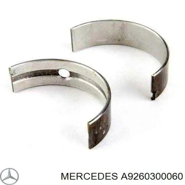 A9040300060 Mercedes cojinetes de biela