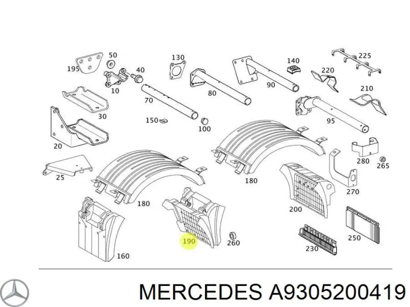 A9305200419 Mercedes