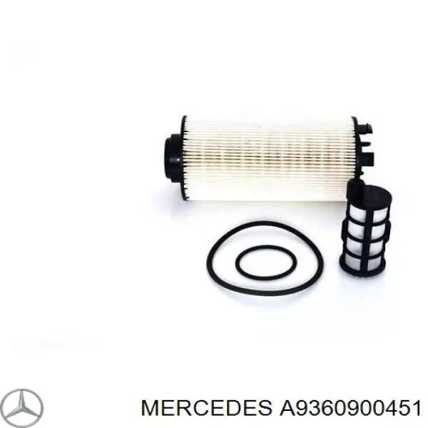 9360900451 Mercedes filtro combustible