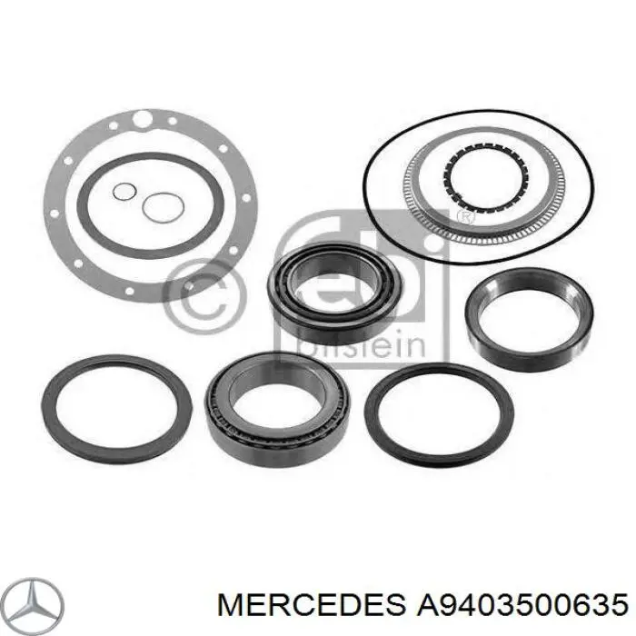 A9403500635 Mercedes kit de reparación de buje trasero