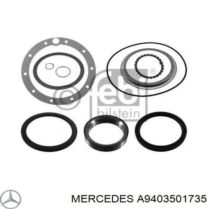 A9403501735 Mercedes Kit de reparación de maza trasera